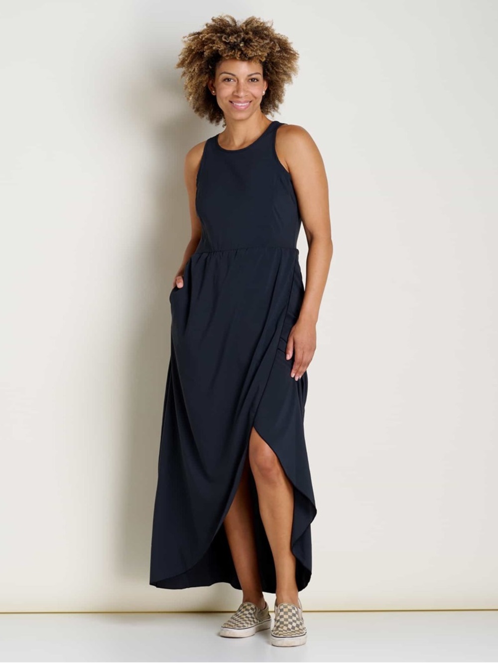 Toad&Co Sunkissed Maxi Dress Black XS